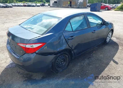 2015 Toyota Corolla L/Le/Le Plus/Le Premium/S/S Plus/S Premium из США, поврежденный, VIN 2T1BURHE6FC356582